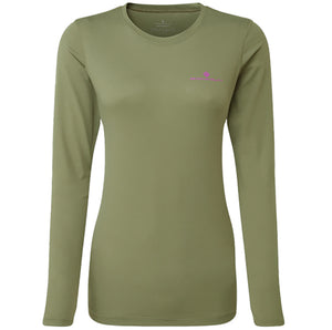 Ronhill Core Long Sleeve Tee Women's Woodland / Thistle