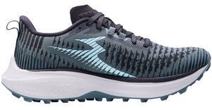 361 Futura Women's Trail Running Shoes Dark Forest / Blue Tin