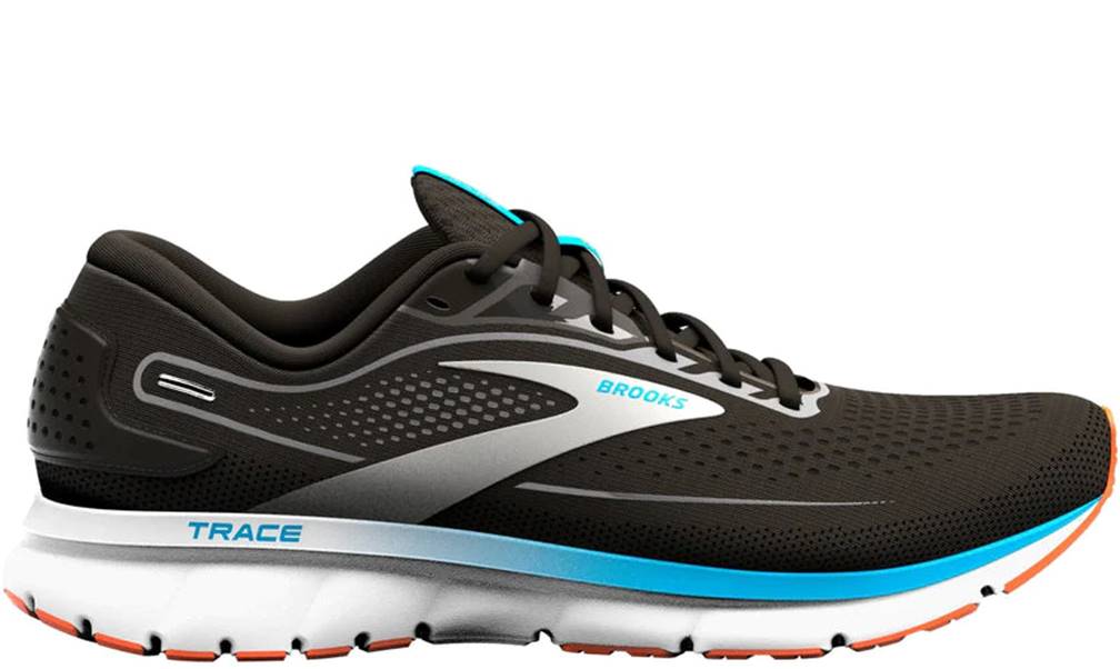 Brooks Trace 2 Men's Running Shoes Black / Hawaiian/Ocean/Orange