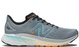 New Balance 860 V13 Men's Running Shoes Steel with Summer Aqua and Hot Marigold