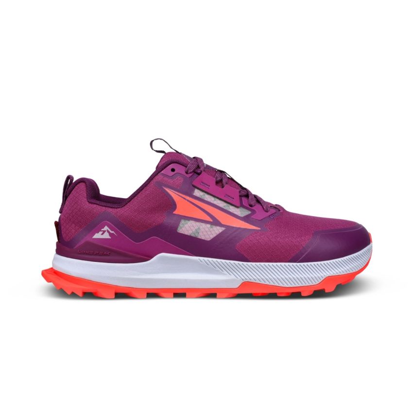 Altra Lone Peak 7 Women's Trail Running Shoes Purple / Orange