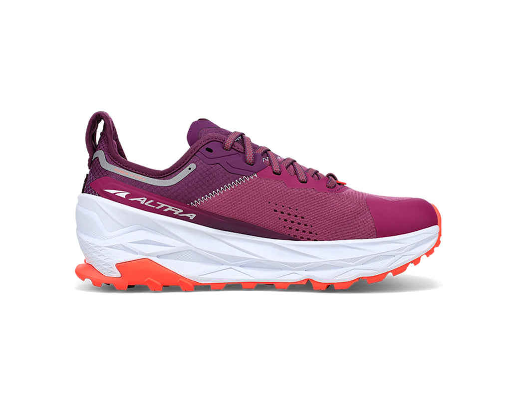 Altra Olympus 5 Women's Trail Running Shoes Purple / Orange