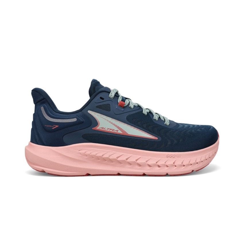 Altra Torin 7 Women's Running Shoes Deep Teal / Pink