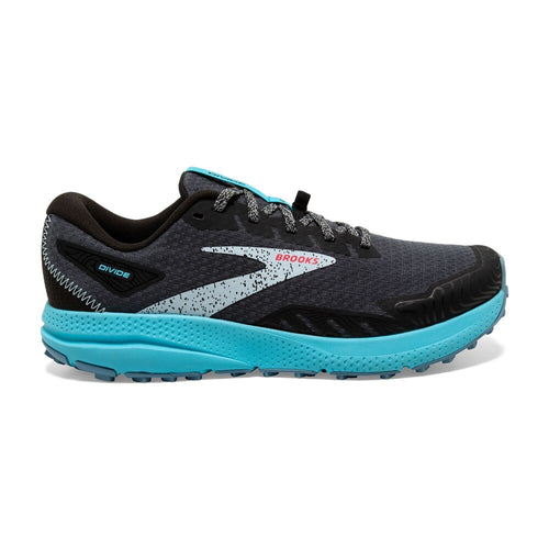 Brooks Divide 4 Women's Trail Running Shoes  Black/Ebony/Bluefish