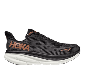 Hoka Clifton 9 Women's Running Shoes Black / Copper