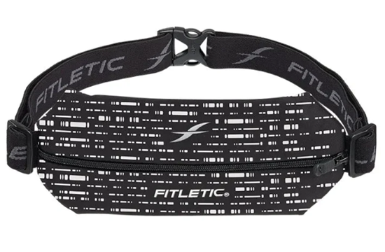 FITLETIC Mini Sport Belt, Black / Silver