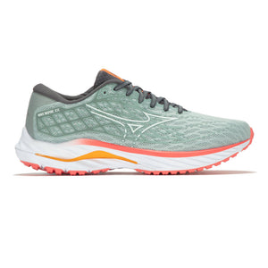 Mizuno Wave Inspire 20 Women's Running Shoes Grey Mist / White / Dubarry