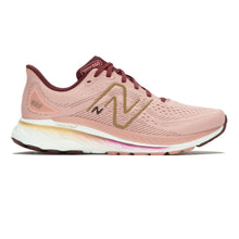 New Balance 860 V13 Women's Running Shoes Pink Moon with NB Burgundy