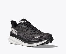 Hoka Clifton 9 Wide Men's Running Shoes Black/White