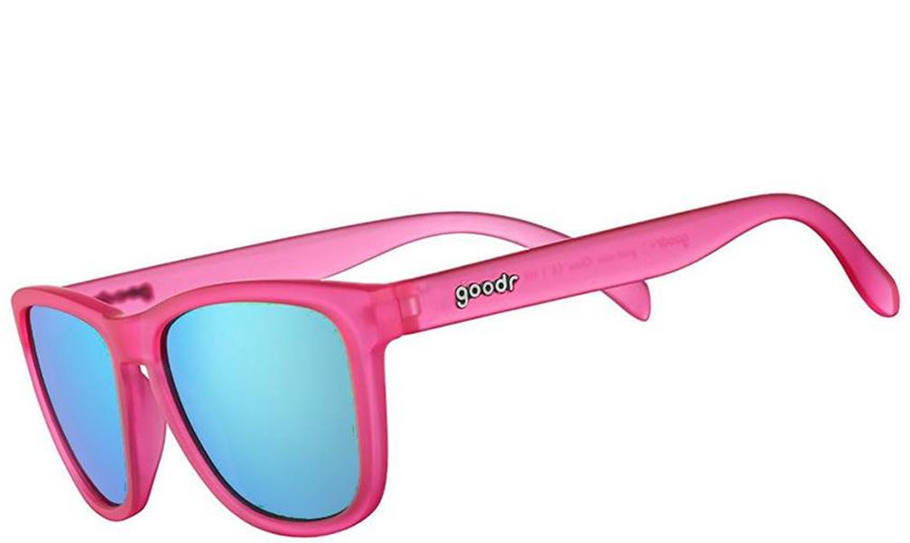 Goodr Flamingos on a Booze Cruise Polarized Sunglasses