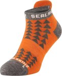 Wissington -  Single Layer Anklet Merino Running Sock Orange