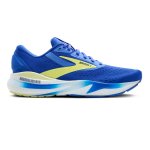 Brooks Adrenaline GTS 24 Men's Wide Fit (2E width) Running Shoes Cobalt/Neo Yellow/Peacoat