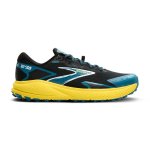 Brooks Divide 5 Men's Trail Running Shoes Black / Celestial / Quince