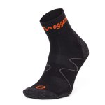 Moggans Merino Wool Performance Ultralight Ankle Length Socks, Black