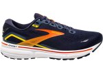 Brooks Ghost 15 Men's Running Shoes Peacoat/Red/Yellow