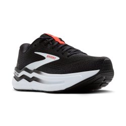 Brooks Ghost Max 2 Men's Running Shoes Black / White / Fiery Red