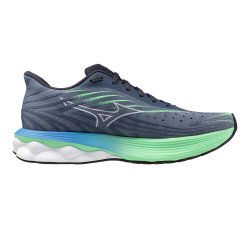 Mizuno Wave Skyrise 6 Men's Running Shoes Vintage Indigo / White / Neo Mint
