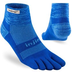 Injinji Trail Midweight Mini-Crew Marina Blue