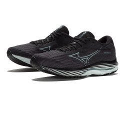 Mizuno Wave Rider 27 Women's Wide (D width) Running Shoes Ebony / Snowcrest / Black