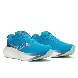 Saucony Triumph 22 Women's Running Shoes VIZIBLUE | DUSK