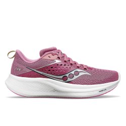 Saucony Ride 17 Women's Running Shoes Orchid / Silver