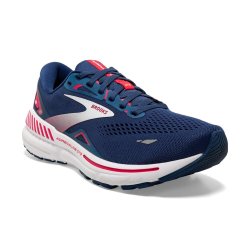 Brooks Adrenaline GTS 23 Women's Running Shoes Blue/Raspberry/White