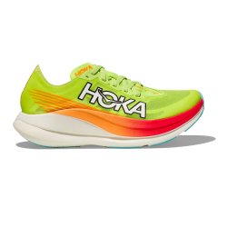 Hoka Rocket X 2 Unisex Running Shoes Lettuce / Solar Flare