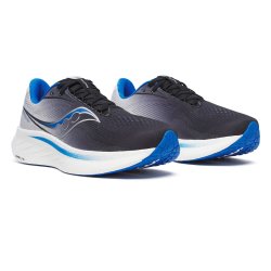 Saucony Ride 18 Men's Running Shoes Black / Skydiver