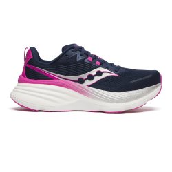 Saucony Hurricane 24 Women's Running Shoes Navy / Fuschia