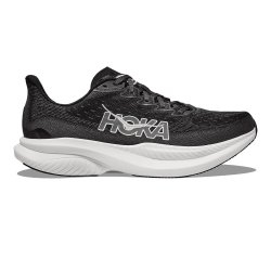 Hoka Mach 6 Men's Running Shoes Black / White
