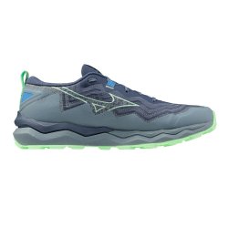 Mizuno Wave Daichi 9 Men's Trail Running Shoes Vintage Indigo / Neo Mint / Citadel
