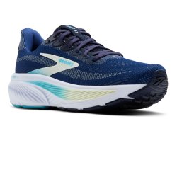 Brooks Ghost 17 Women's Running Shoes Wide-Fit (D width) Navy / Green/ Turquoise