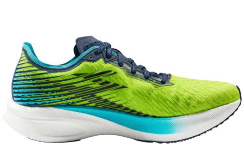 361 Flame ST (Speed Trainer) Men's Running Shoes Lime Punch / Scuba Blue