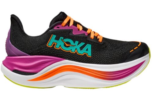Hoka Skyward X Men's Running Shoes Black / Electric Aqua