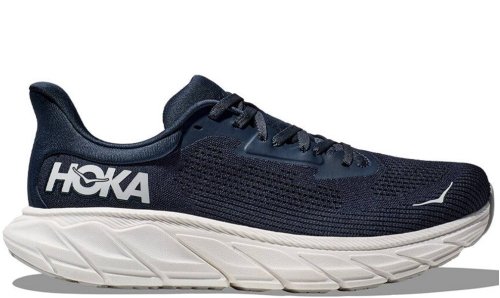 Hoka Arahi 7 Men's Wide Fit (2E) Running Shoes Outer Space / White