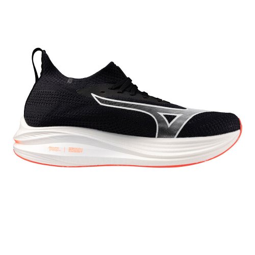 Mizuno Neo Zen Men's Running Shoes Black / Fiery Coral