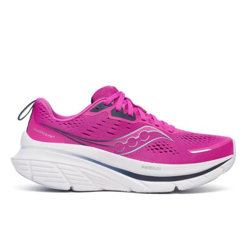 Saucony Guide 18 Women's Running Shoes Fuchsia / Navy