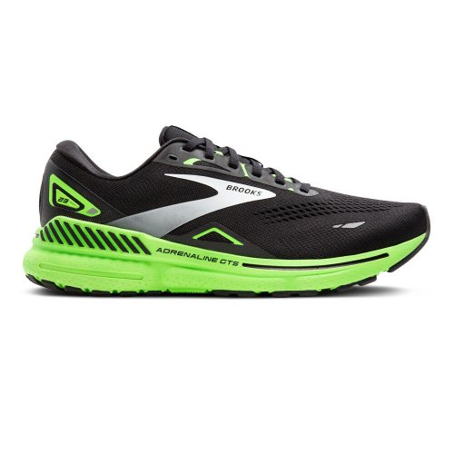 Brooks Adrenaline GTS 23 Men's Running Shoes Black/Green/White: UK9.5