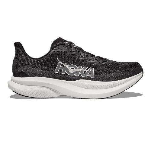 Hoka Mach 6 Men's Running Shoes Black / White