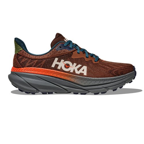Hoka Challenger ATR 7 Men's Trail Running Shoes Mineral Brown / Asteroid